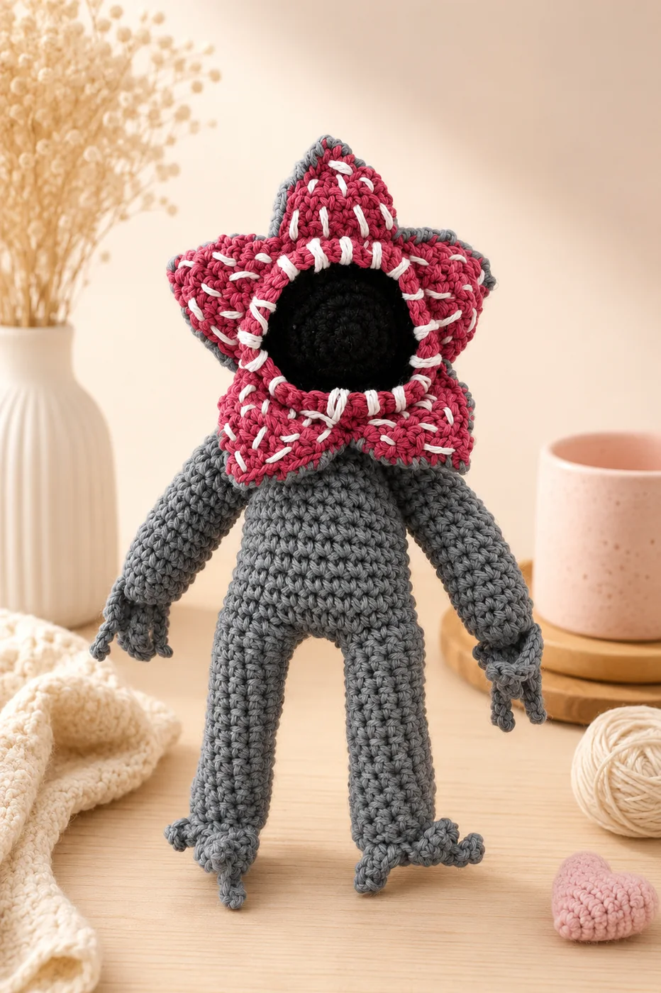 Muñeco especial tejido al crochet